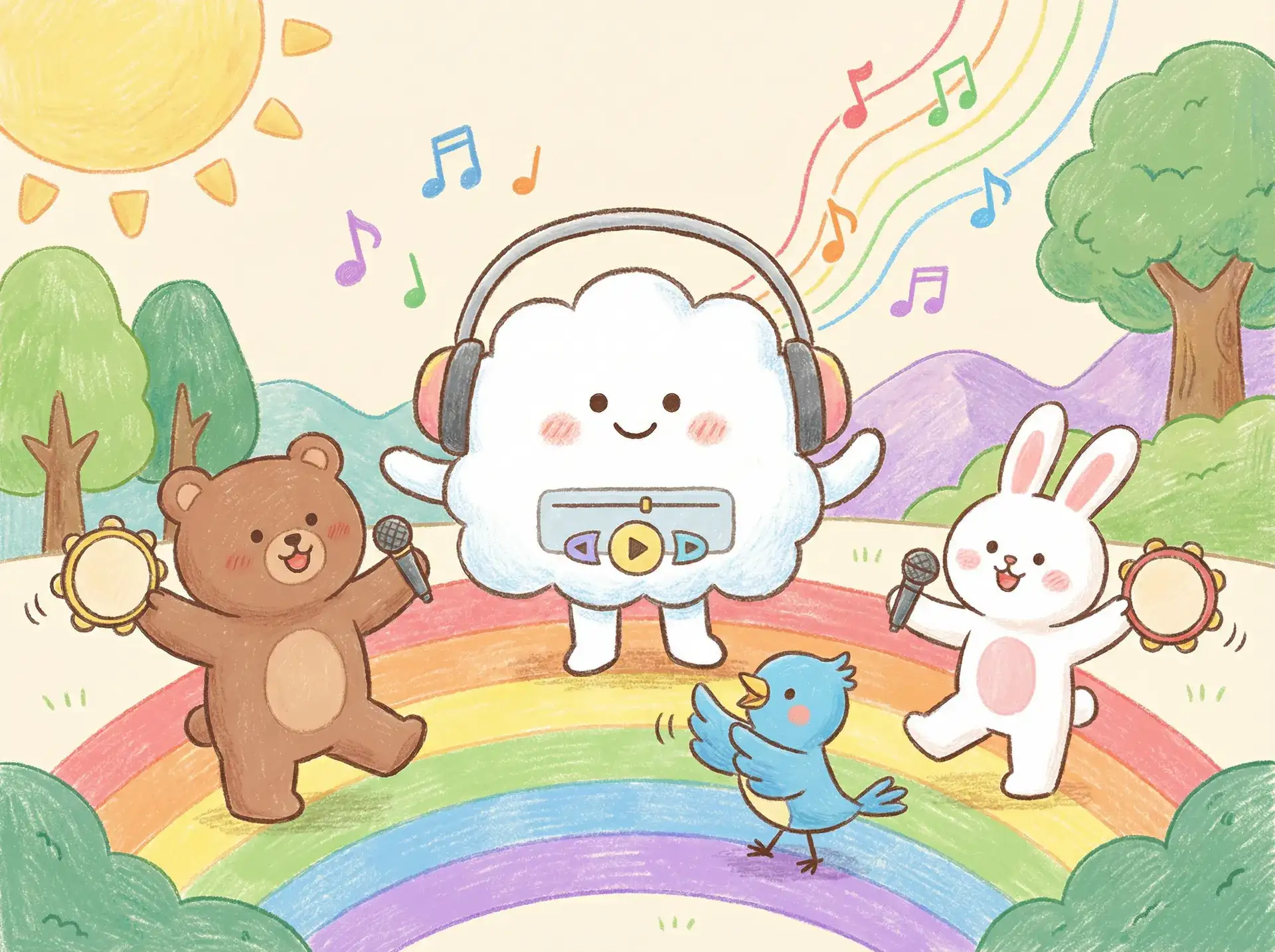 小朋友的音乐绘画 - 91动漫 艺术启蒙